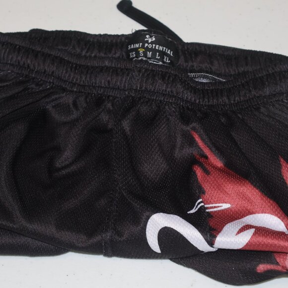 RARE - Saint Potential Black ATL Shorts Size S - 1001 - Picture 2 of 7